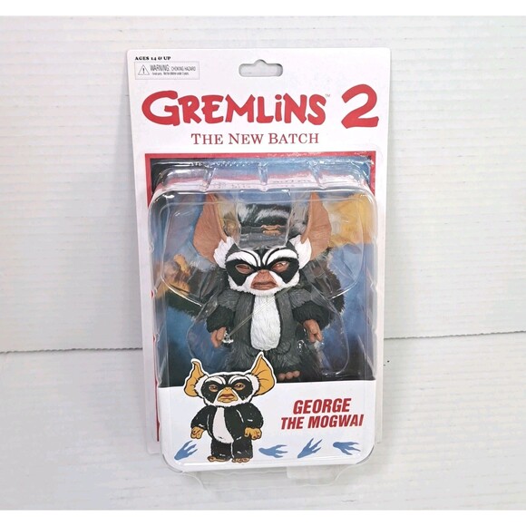 NEW Neca Gremlins 2 The New Batch George the Mogwai Action Figure Retro Gizmo - Picture 1 of 6